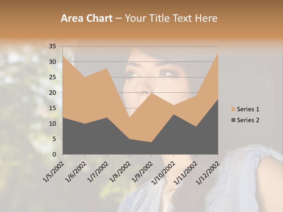 Beauty Posing Female PowerPoint Template