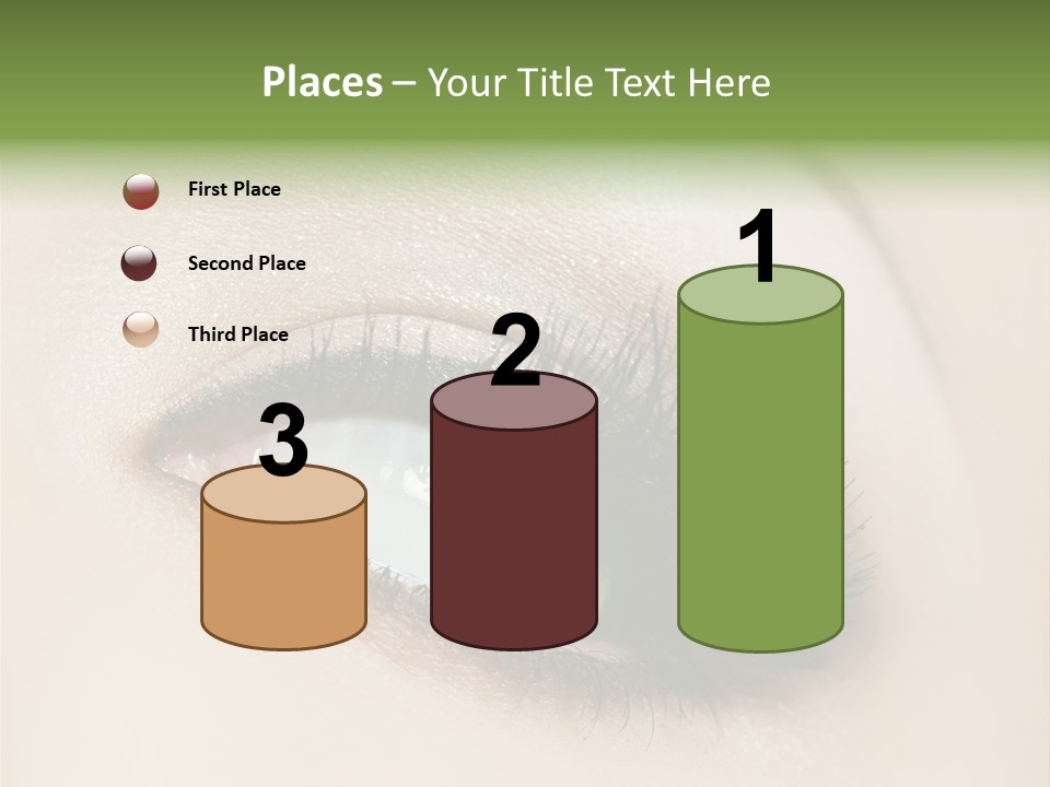 Portrait Girl Facial PowerPoint Template