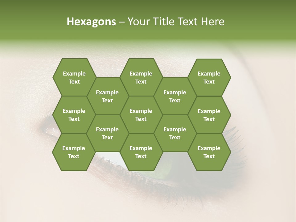 Portrait Girl Facial PowerPoint Template