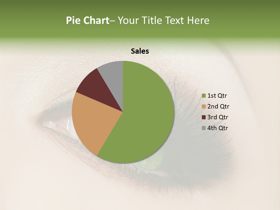 Portrait Girl Facial PowerPoint Template