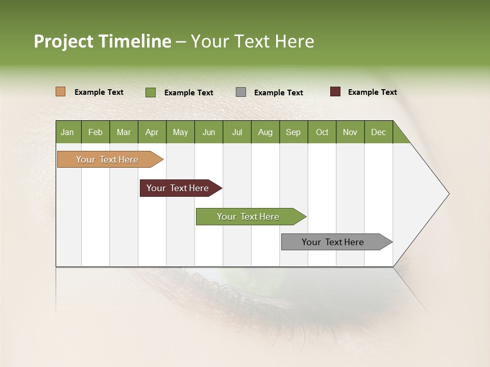 Portrait Girl Facial PowerPoint Template