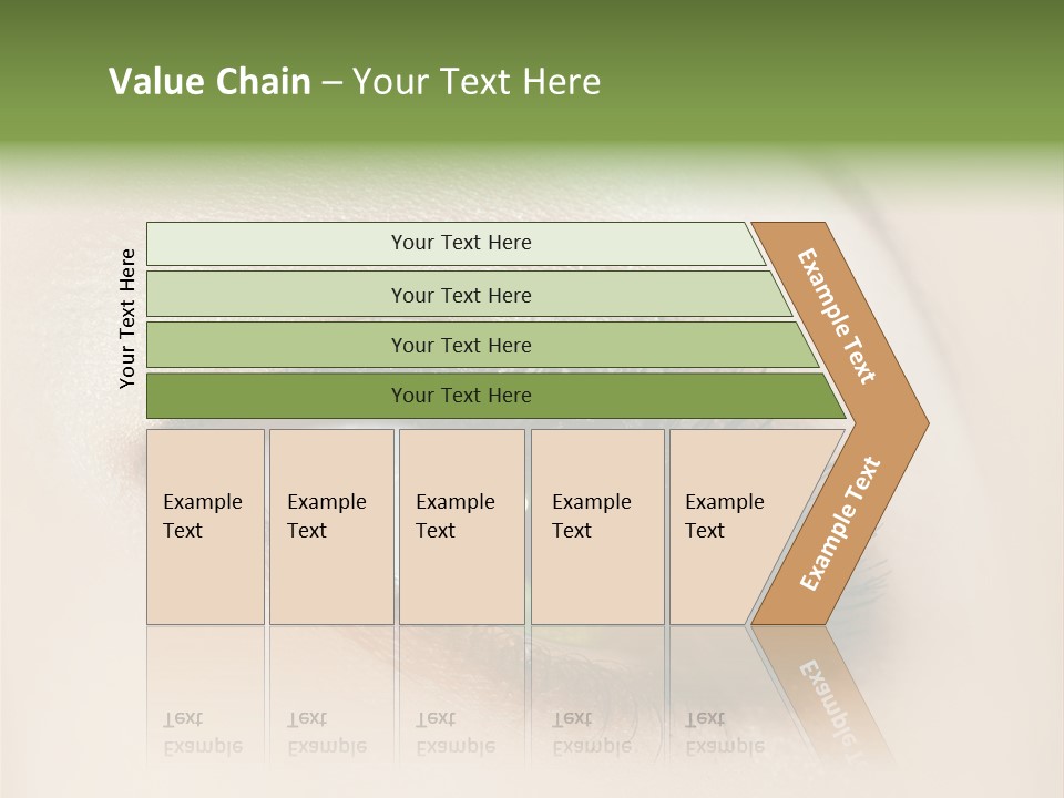 Portrait Girl Facial PowerPoint Template