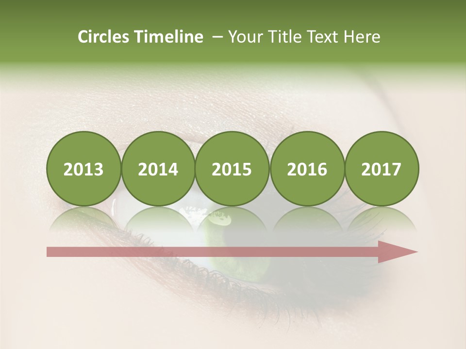 Portrait Girl Facial PowerPoint Template