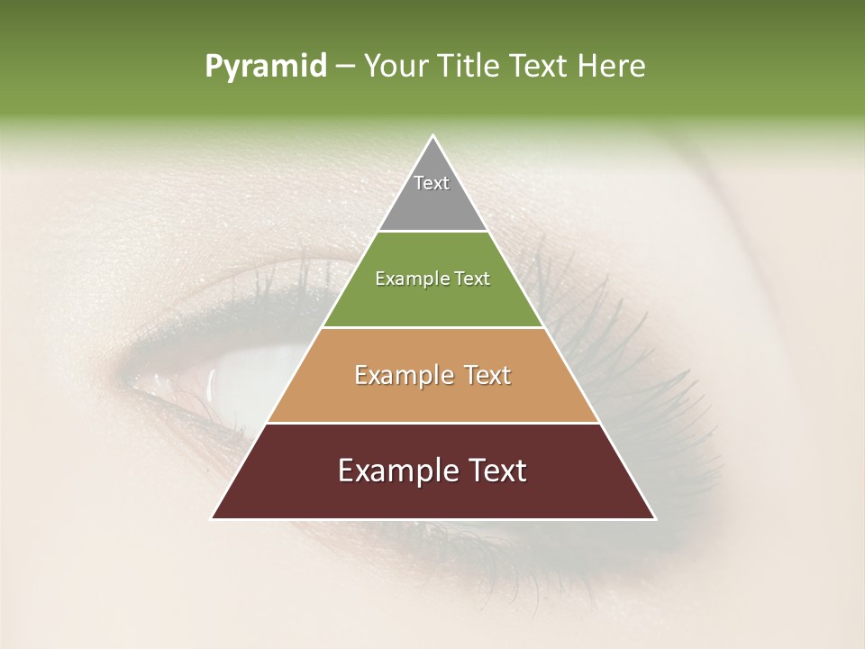 Portrait Girl Facial PowerPoint Template