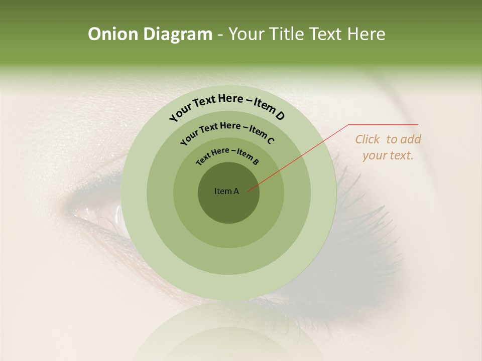 Portrait Girl Facial PowerPoint Template