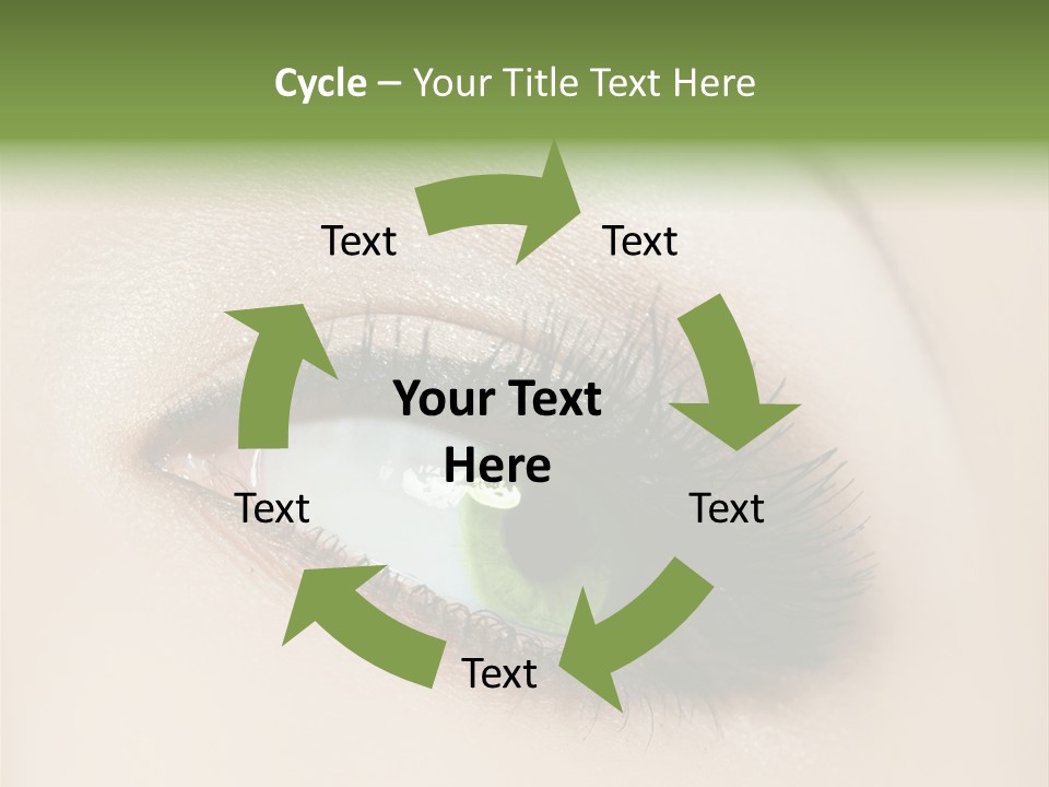 Portrait Girl Facial PowerPoint Template