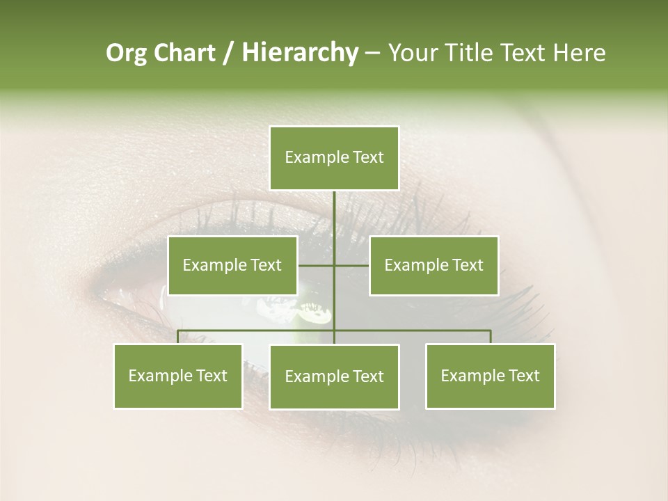 Portrait Girl Facial PowerPoint Template
