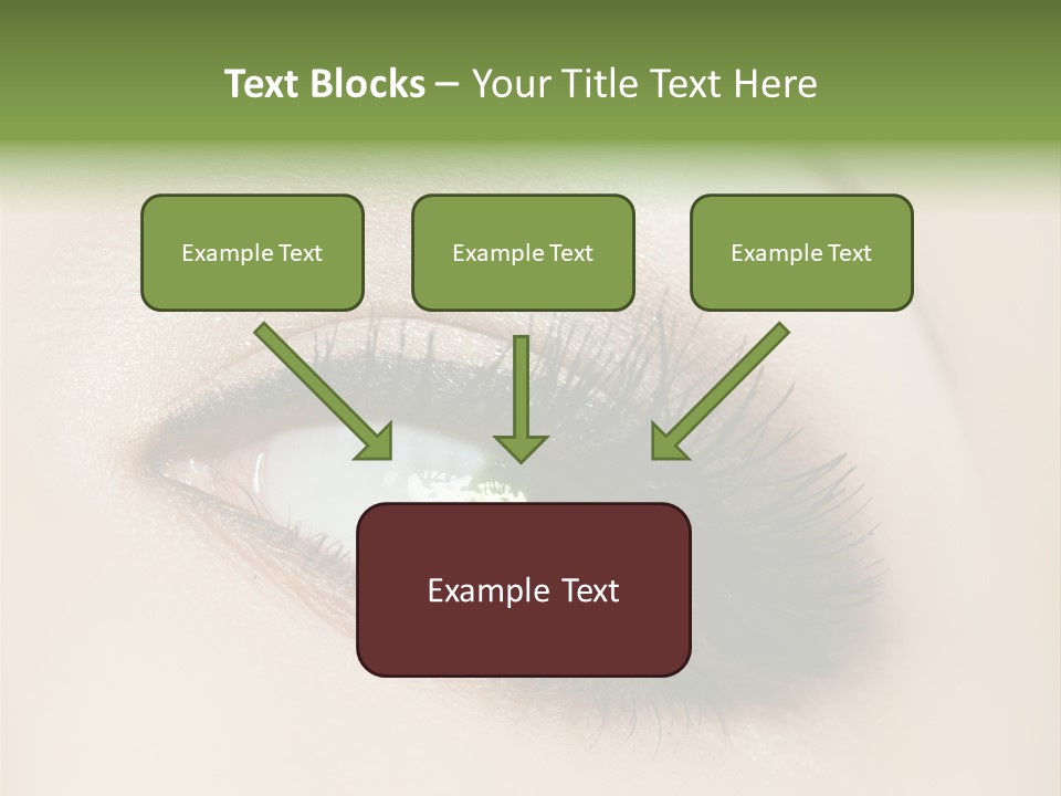 Portrait Girl Facial PowerPoint Template