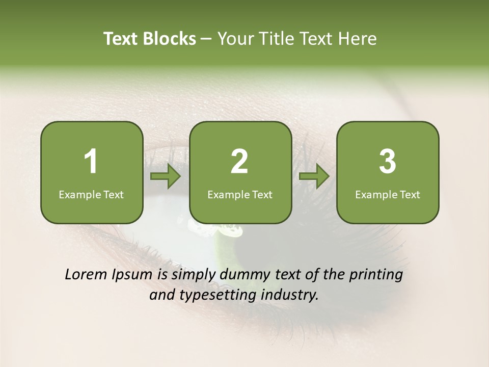 Portrait Girl Facial PowerPoint Template