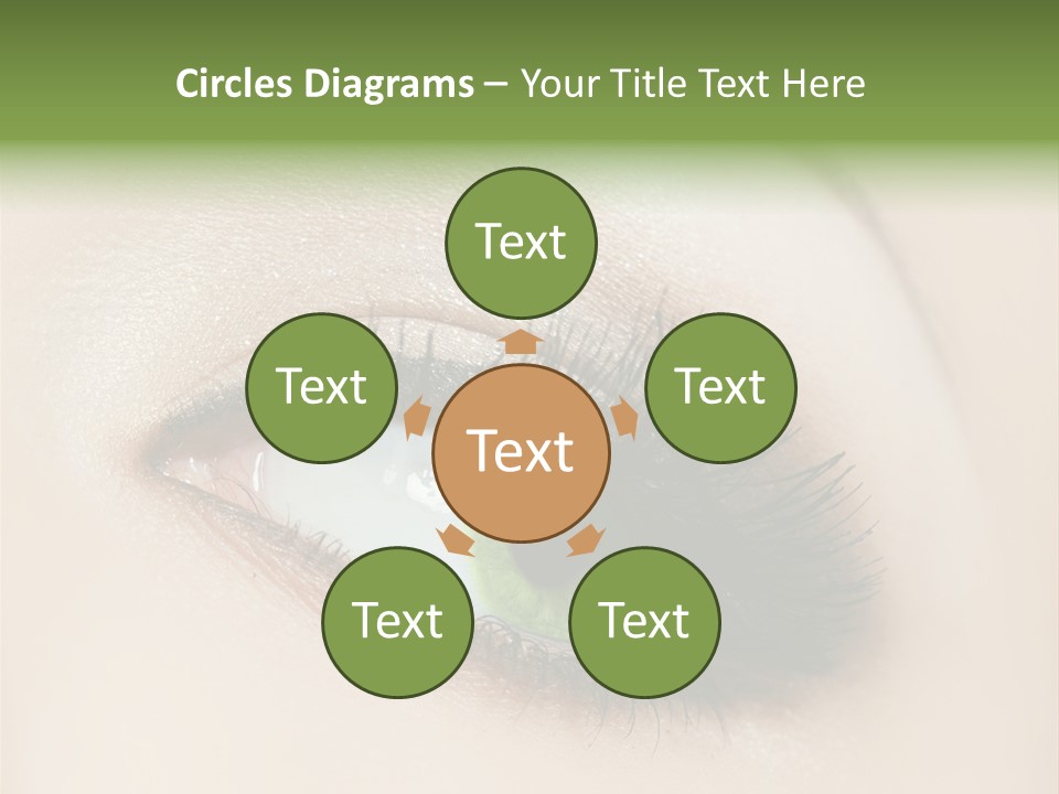 Portrait Girl Facial PowerPoint Template