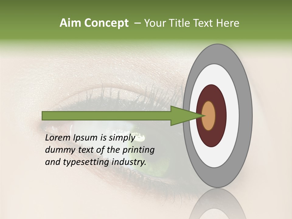 Portrait Girl Facial PowerPoint Template