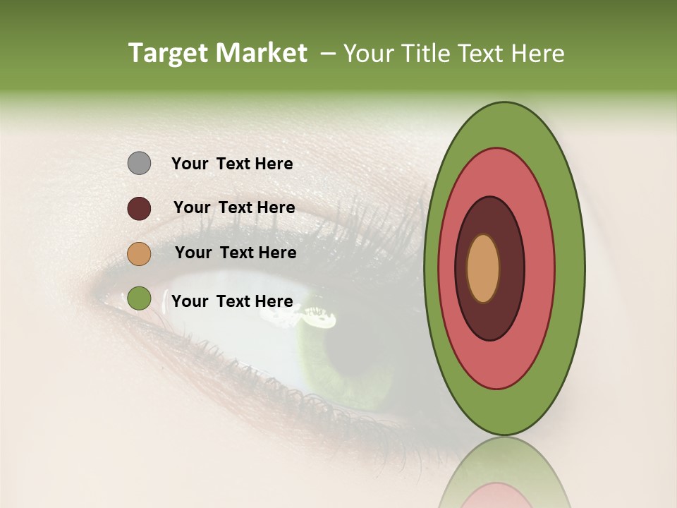 Portrait Girl Facial PowerPoint Template