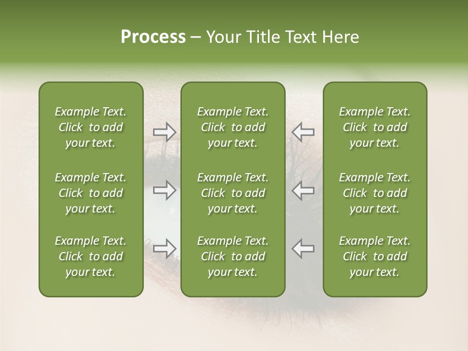 Portrait Girl Facial PowerPoint Template