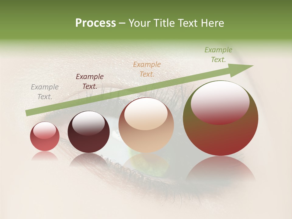 Portrait Girl Facial PowerPoint Template