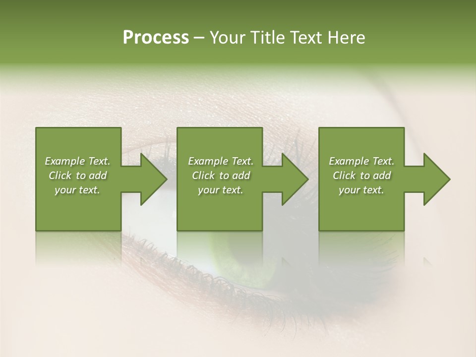 Portrait Girl Facial PowerPoint Template