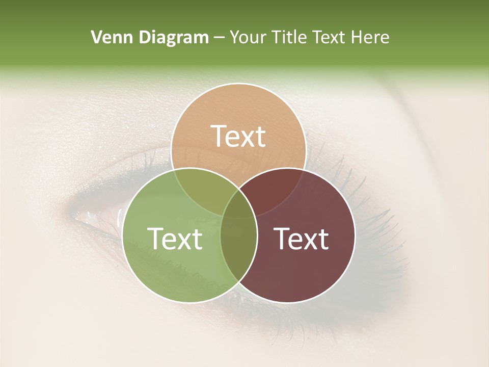 Portrait Girl Facial PowerPoint Template