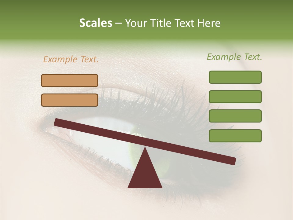 Portrait Girl Facial PowerPoint Template