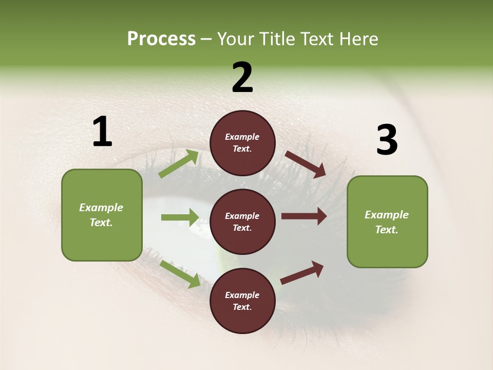 Portrait Girl Facial PowerPoint Template