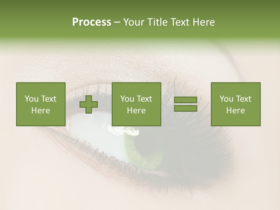 Portrait Girl Facial PowerPoint Template