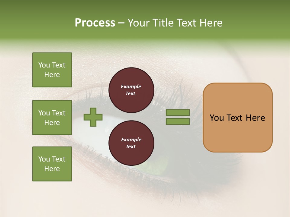 Portrait Girl Facial PowerPoint Template