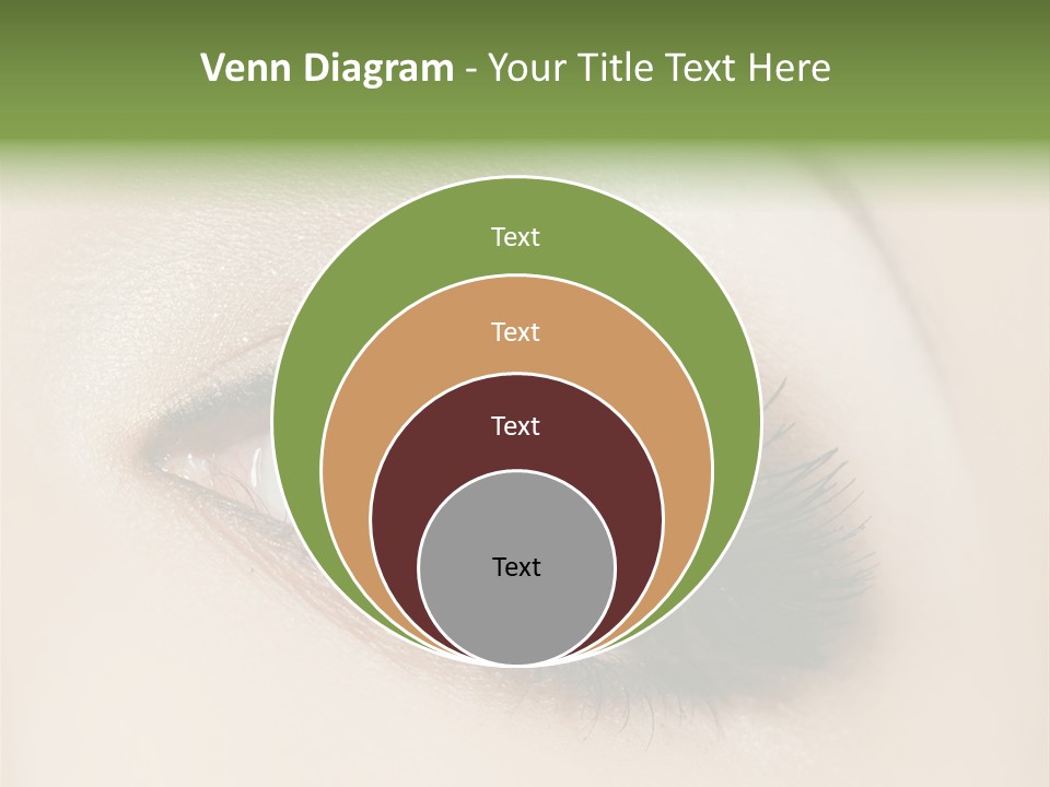 Portrait Girl Facial PowerPoint Template
