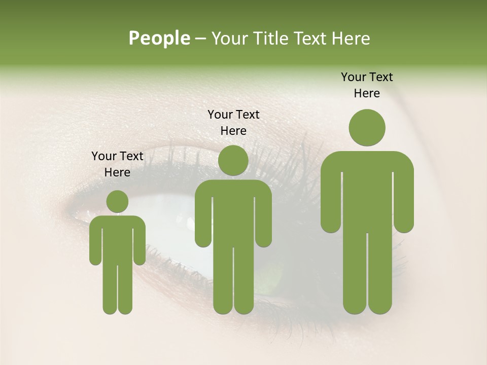 Portrait Girl Facial PowerPoint Template