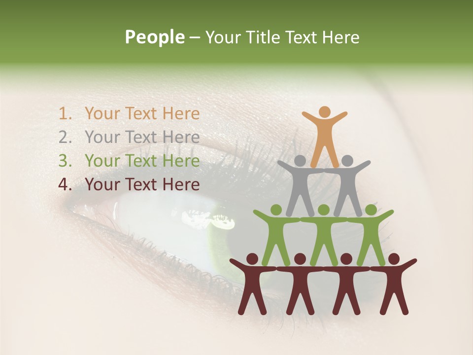 Portrait Girl Facial PowerPoint Template