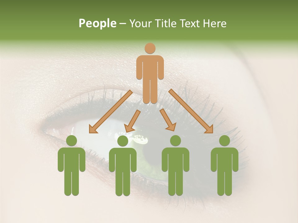 Portrait Girl Facial PowerPoint Template