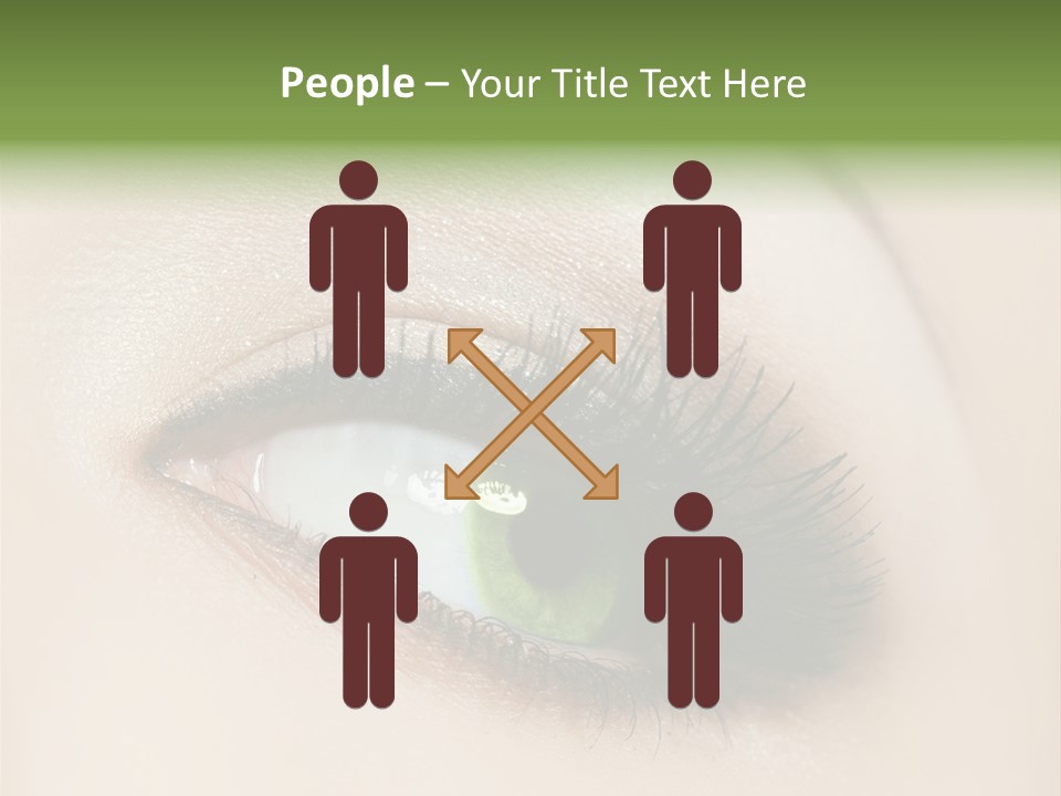 Portrait Girl Facial PowerPoint Template