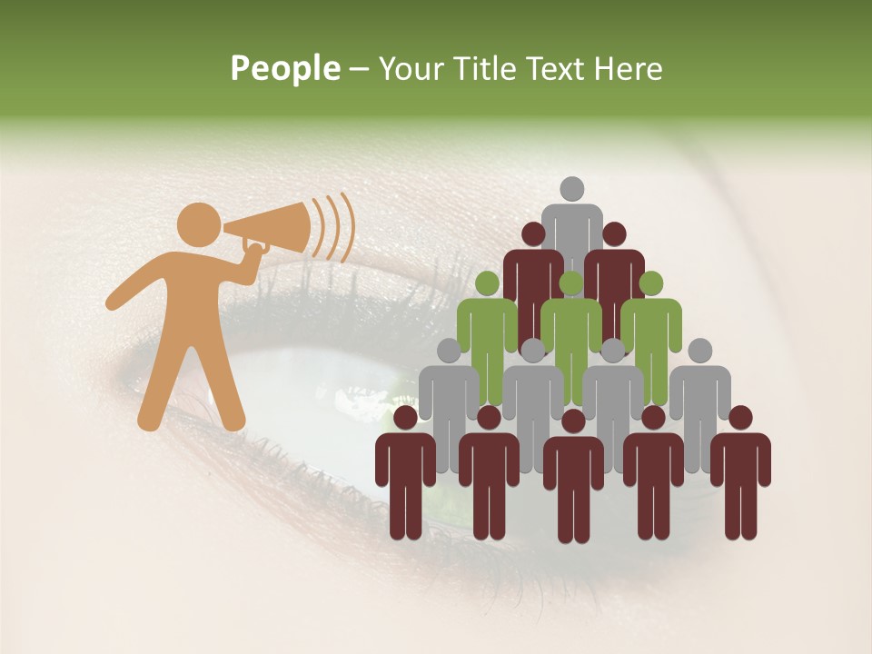 Portrait Girl Facial PowerPoint Template