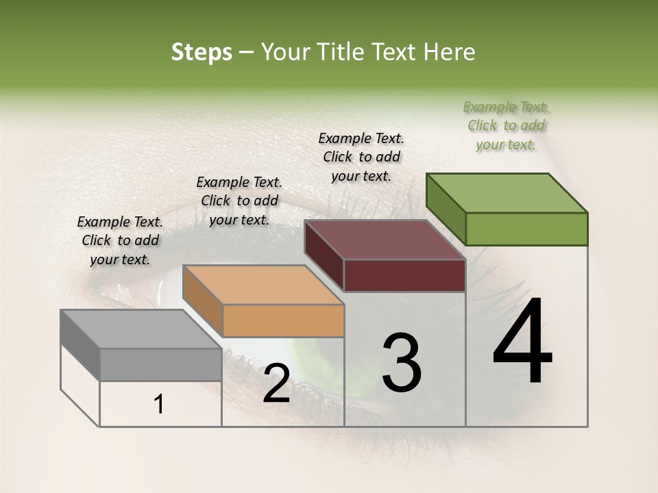 Portrait Girl Facial PowerPoint Template