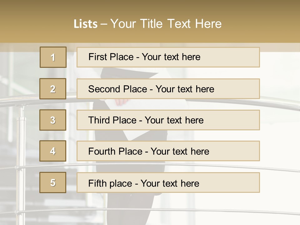 Organizer Professional Worker PowerPoint Template