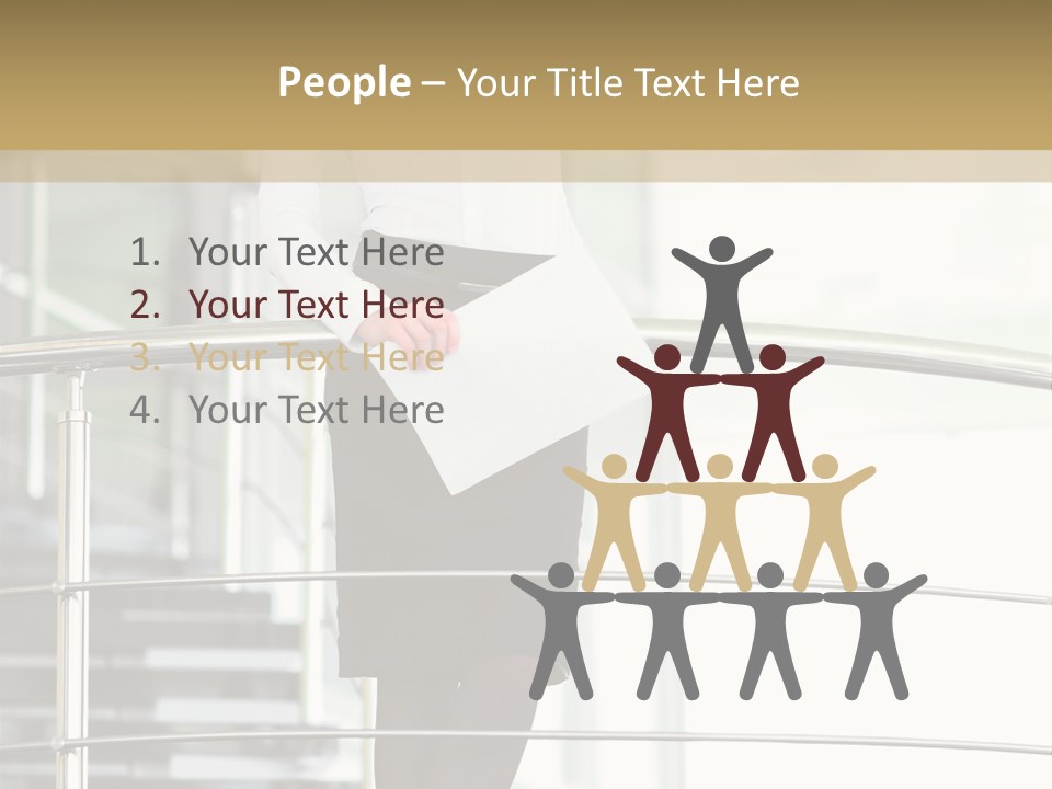 Organizer Professional Worker PowerPoint Template