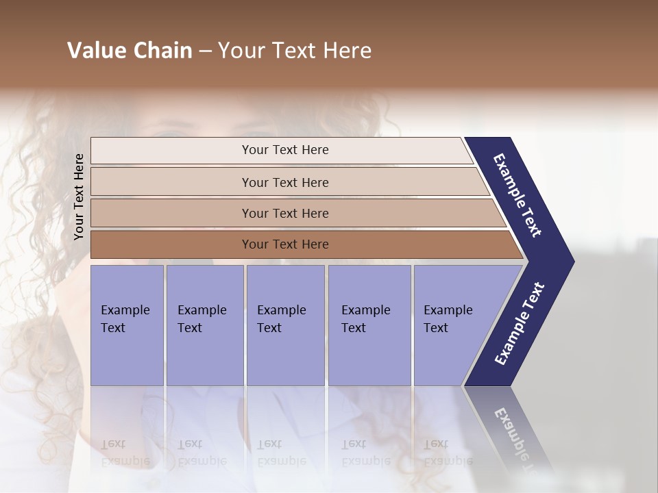 Telemarketing Microphone Consultation Woman PowerPoint Template