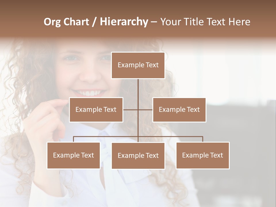 Telemarketing Microphone Consultation Woman PowerPoint Template