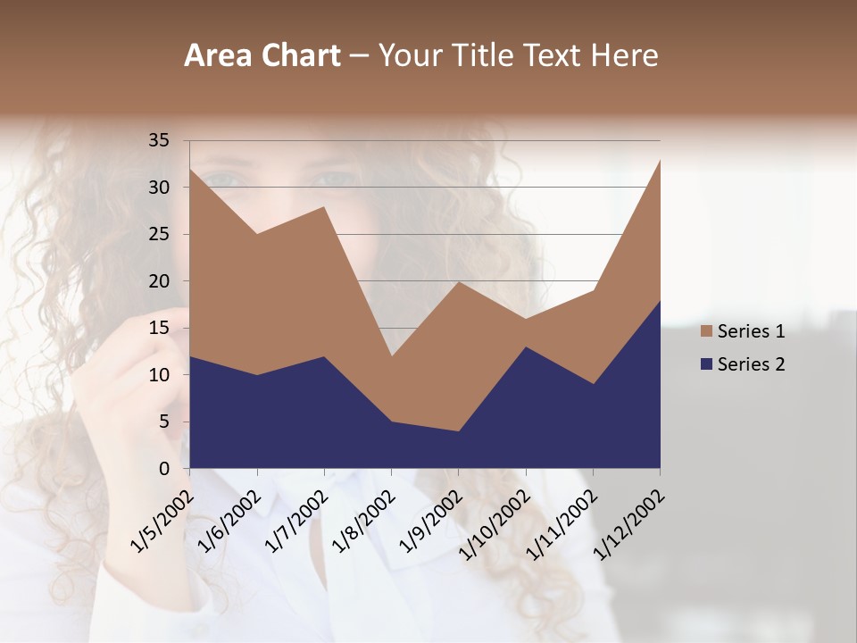 Telemarketing Microphone Consultation Woman PowerPoint Template