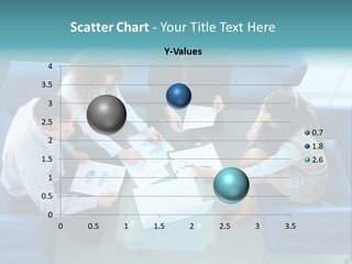 Business Male Teamwork PowerPoint Template