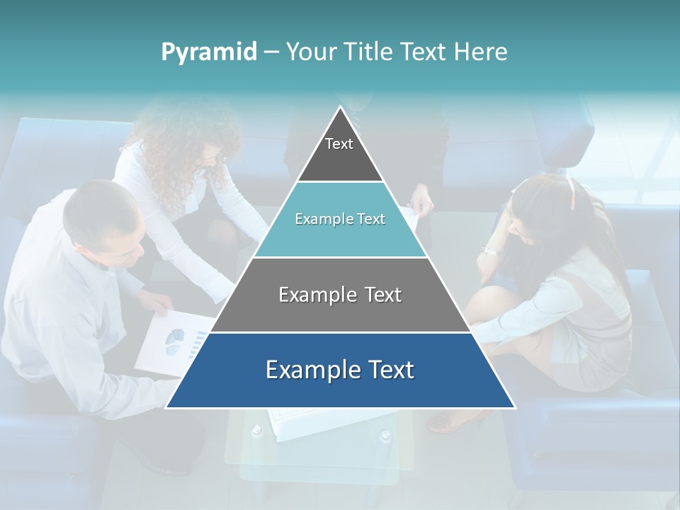 Business Male Teamwork PowerPoint Template