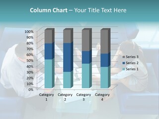 Business Male Teamwork PowerPoint Template