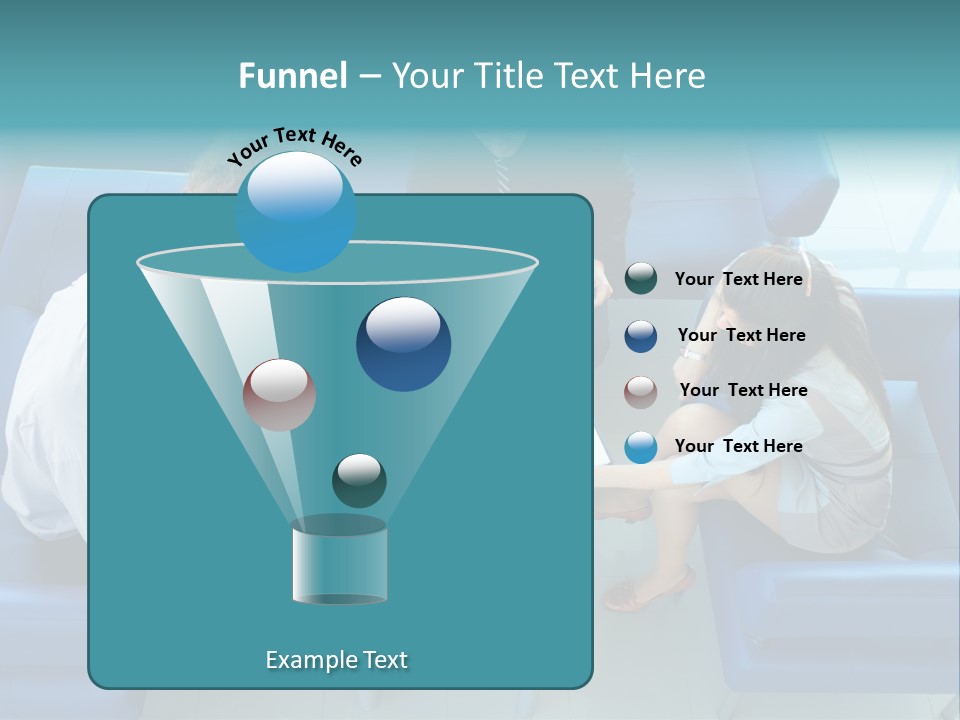 Business Male Teamwork PowerPoint Template