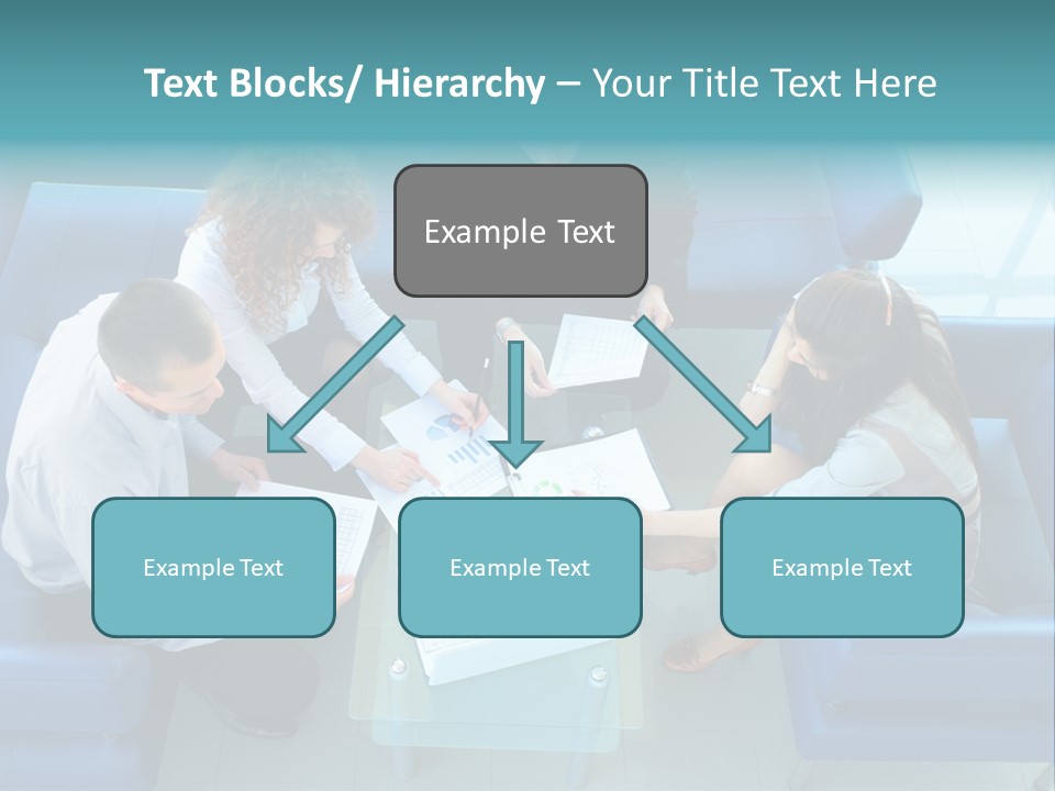 Business Male Teamwork PowerPoint Template