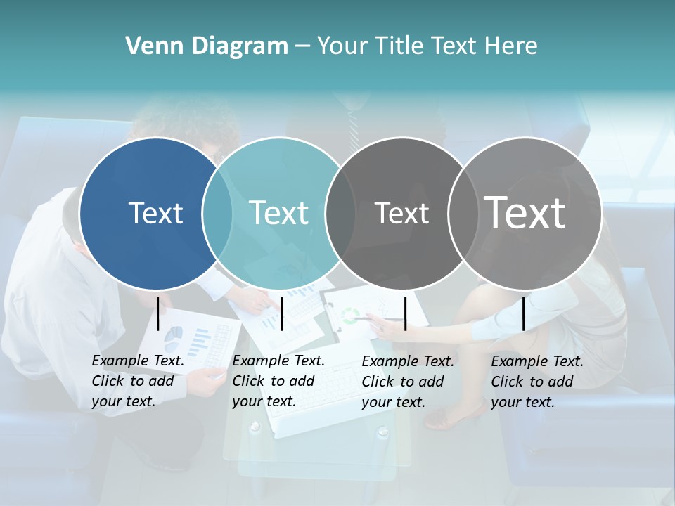 Business Male Teamwork PowerPoint Template