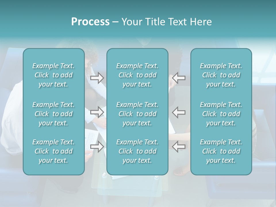 Business Male Teamwork PowerPoint Template