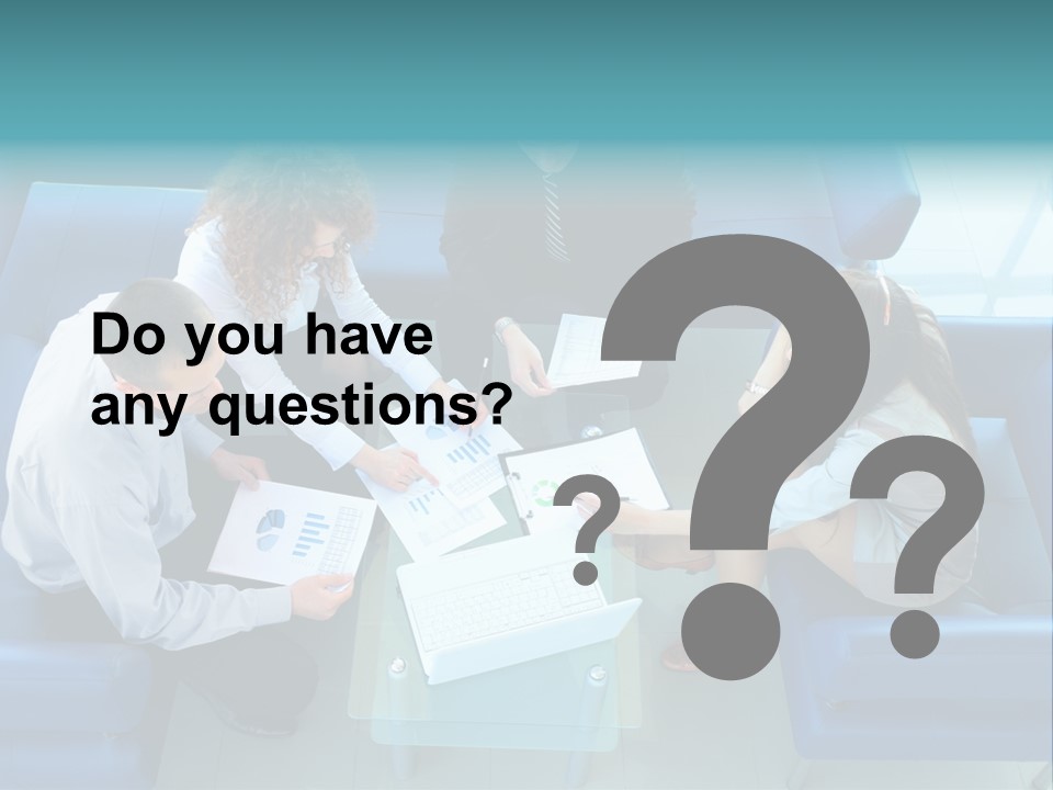 Business Male Teamwork PowerPoint Template