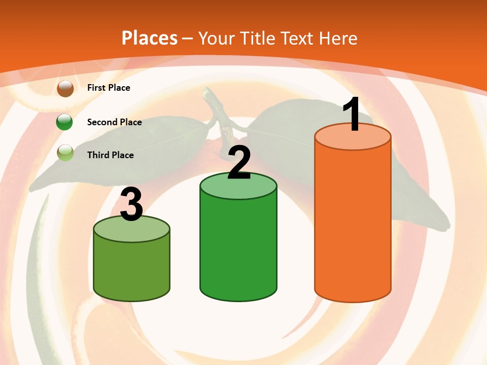 Nature Abstract Food PowerPoint Template