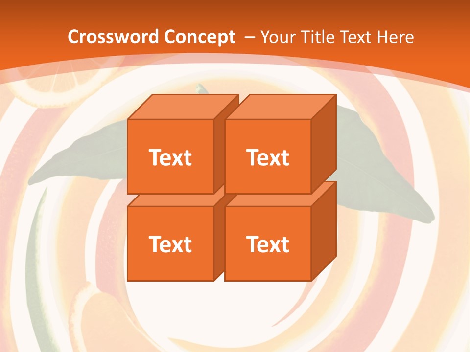 Nature Abstract Food PowerPoint Template