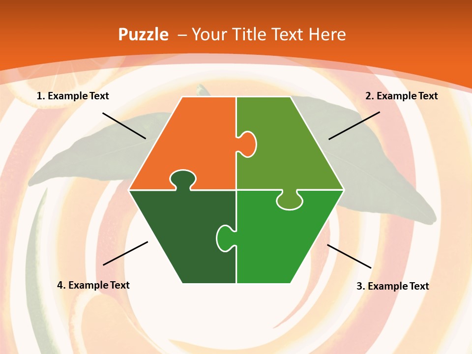 Nature Abstract Food PowerPoint Template