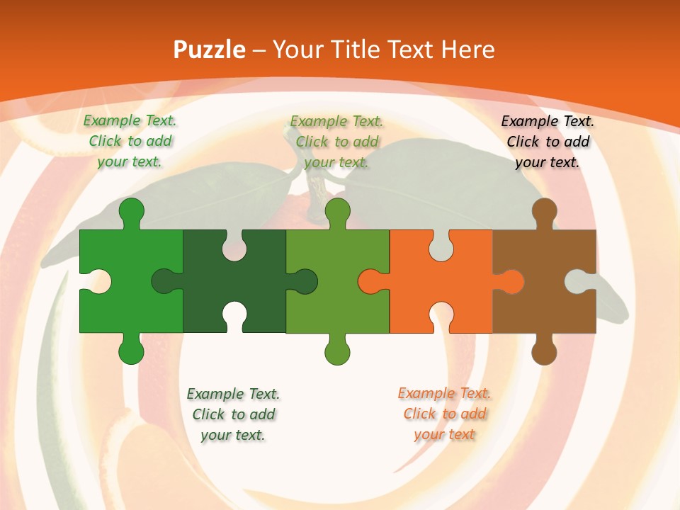 Nature Abstract Food PowerPoint Template