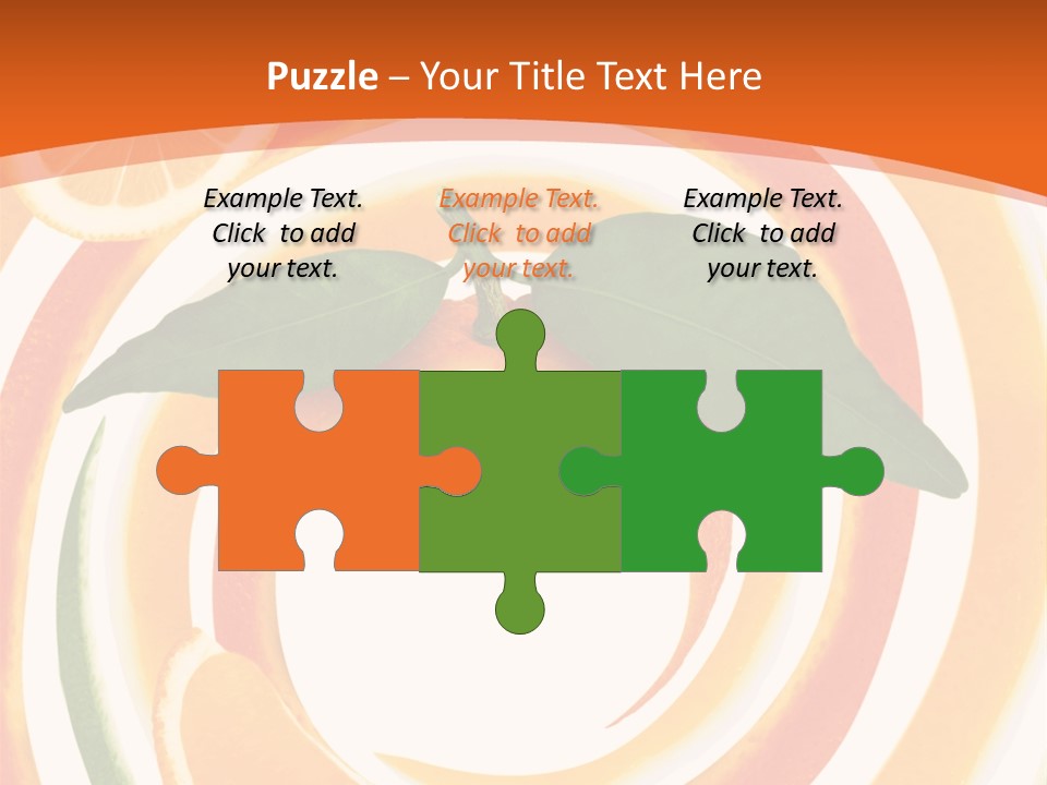 Nature Abstract Food PowerPoint Template