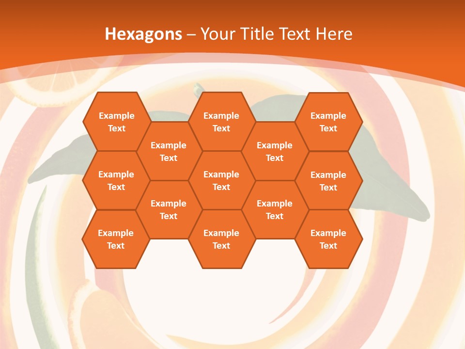 Nature Abstract Food PowerPoint Template